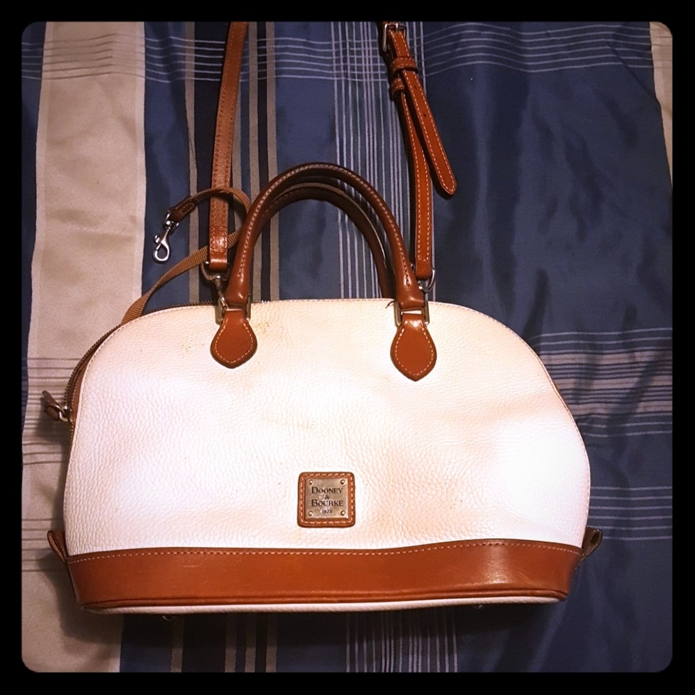Authentic Dooney & Bourke shoulder and sachel bag